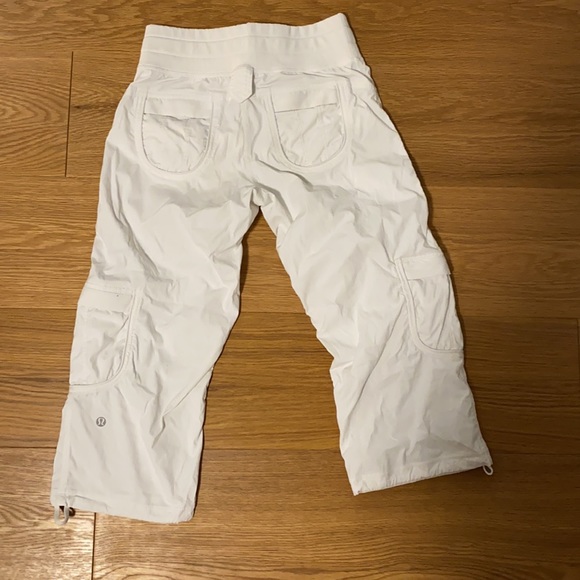 Lululemon white capris - Picture 3 of 4